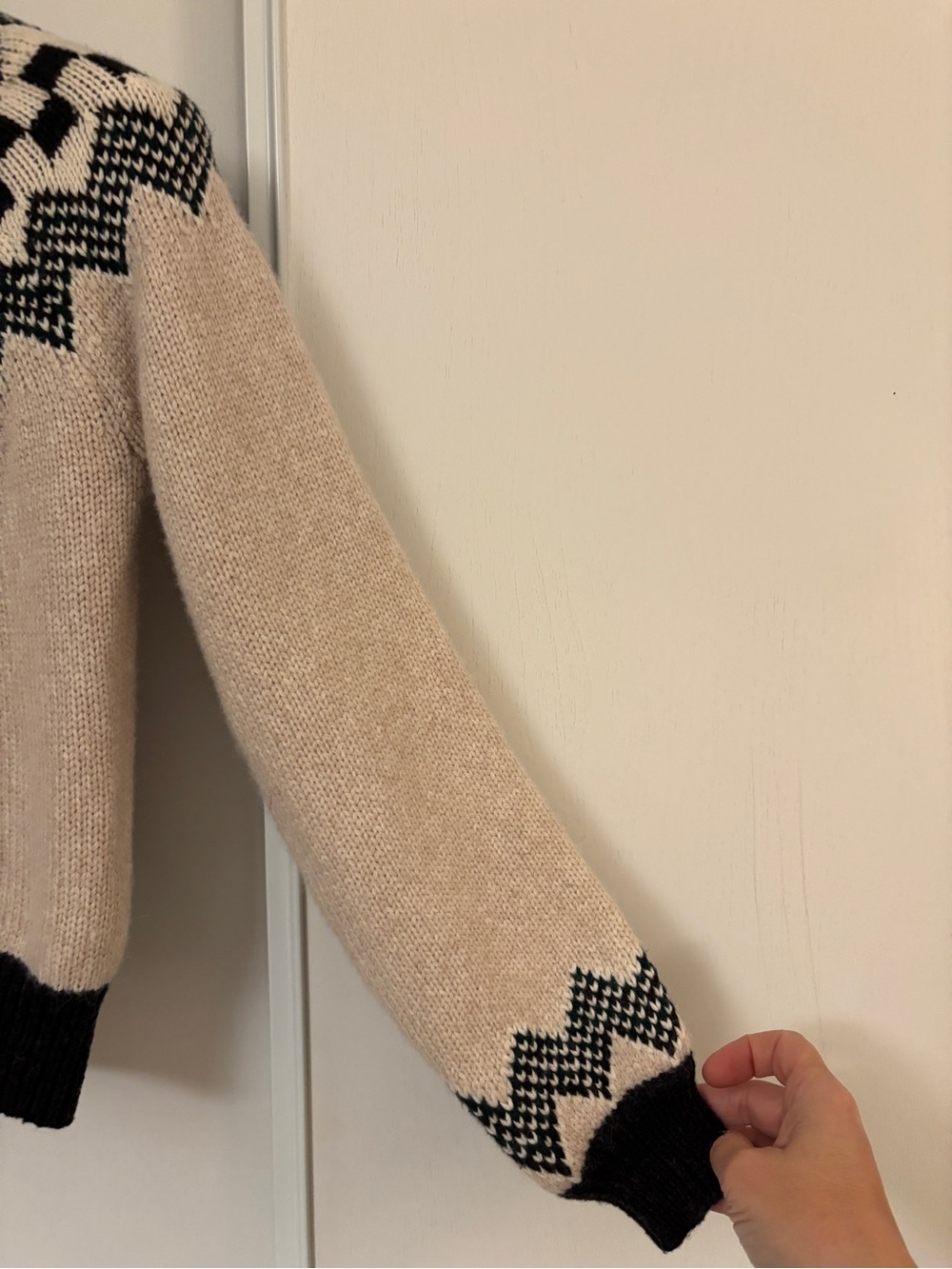 Marine Layer Cardigan Ava Fair Isle Size XS Cabincore Camping Wool Alpaca Soft - Picture 5 of 11